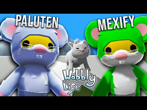 2 YOUTUBER RETTEN eine KATZE | Wobbly Life