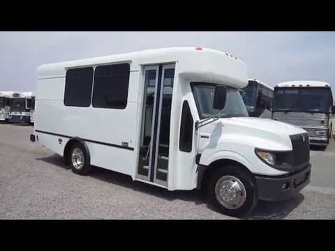 Used Shuttle Bus  - 2012 IC Champion Heavy Duty With 14 Seats, 3 Pt. Belts And Rear Luggage S08429