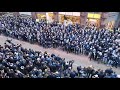 Schalke Fans go crazy in the streets of Manchester