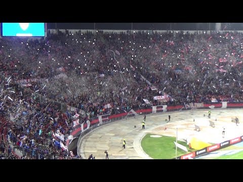 "Salida Los De Abajo / Udechile vs Iquique 2019" Barra: Los de Abajo &bull; Club: Universidad de Chile - La U