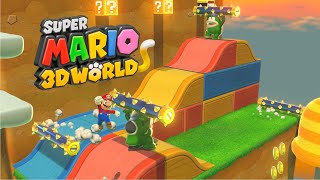 WORLD MUSHROOM Super Mario 3D World 100% Nintendo Switch Playthrough!!