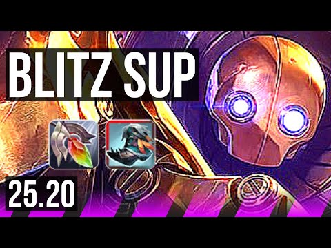 BLITZCRANK & Ziggs vs SORAKA & Yunara (SUP) | EUNE Challenger | 25.20