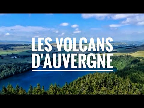 Survol en drone des volcans d'Auvergne