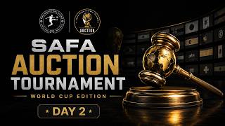 SAFA Auction Tournament | Auction - Day 2 | World Cup Edition | EAFC 26
