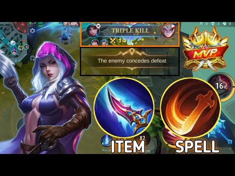 ENEMY CONCEDE DEFEAT ,NATALIA BEST ROTATION FOR EASY WIN | TOP GLOBAL NATALIA | MLBB (@CHoOxTV