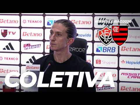 FILIPE LUÍS | POST-GAME PRESS CONFERENCE | VITÓRIA 1 X 2 FLAMENGO | BRAZILIAN CHAMPIONSHIP (10/02...