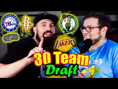 Drafting 15 NBA Teams Each for the New Season! Beards N' Buckets