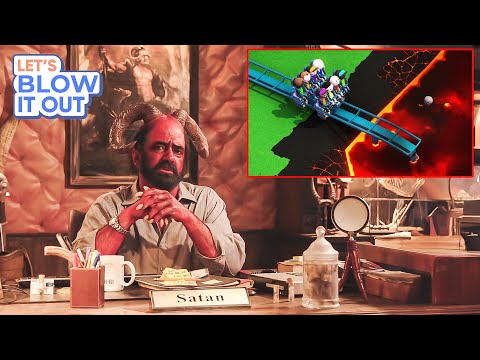 Satan reacts to Let's Game It Out's video