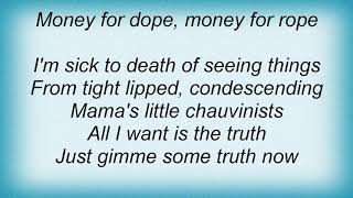 Generation X - Gimme Some Truth Lyrics