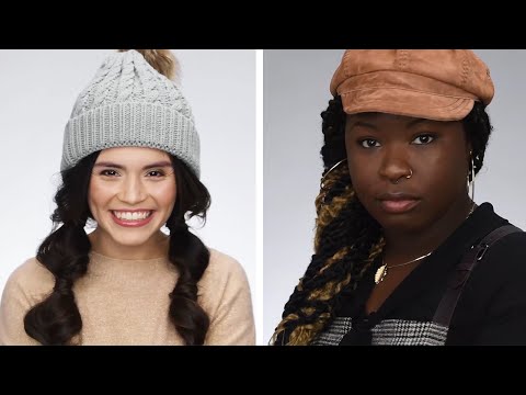 5 Cozy Hat Hairstyles to Try This Winter! Blusher