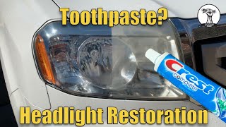 EASY and FREE Way to Clean and Restore Your Headlights