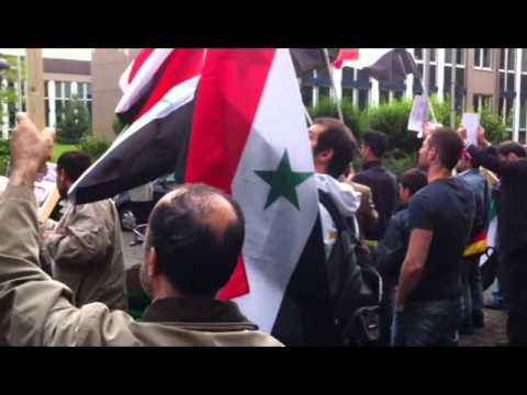 Protest against Syrian Regime in Bonn / Germany 09082011