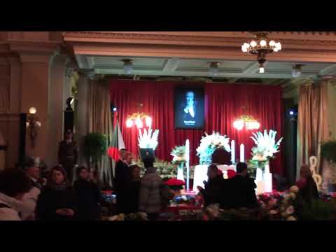 Karel Gott funeral Žofín Prague
