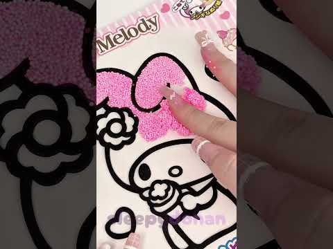 my melody painting💖 #sanrio #cute #mymelody