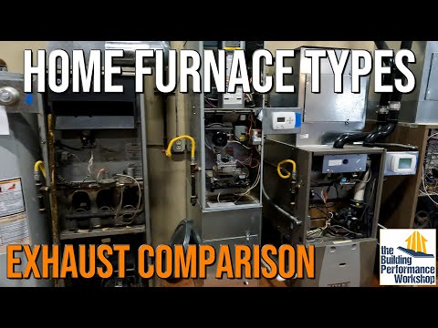 Furnace Comparison: Atmospheric Draft, Induced Draft, and Sealed Combustion (and Barometric Dampers)
