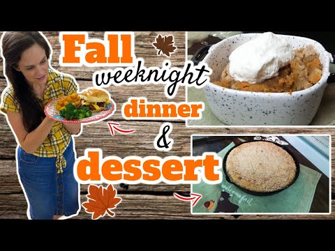 Pumpkin Cobbler in an Iron Skillet & Sloppy Joes | Southern Cooking Recipes