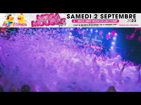 👉MEGA MOUSSE PARTY - SEXY EDITION - 02/09/2023 au Cap'tain 🏴‍☠️