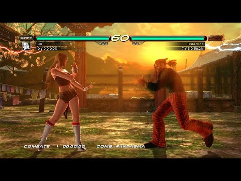 Lili Rochefort VS Eddy 6 - Tekken 6 ( Uchiha x24 ) Gameplay   PS3