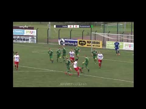 Vfl Halle vs Einheit Rudolstadt 3:1 - iandiSports - Torwarthandschuhe - Überrage Parade