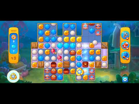 Fishdom Easy Level 10157 (with ingame lightning and firecracker boosters) @choraelmin