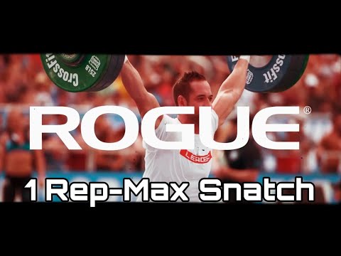 Rich Froning 1 Rep-max Snatch!!