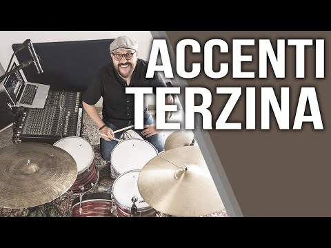 Accenti Terzina - La Batteria JAZZ FACILE #66