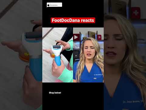 Doctor reacts to callus shaving device