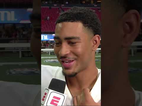 Bryce Young recaps his record-setting debut for Alabama #Shorts