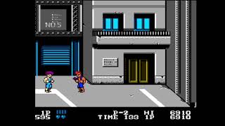 'Double Dragon' Game Capture from Evercade (Technos Collection 1 Cartridge)