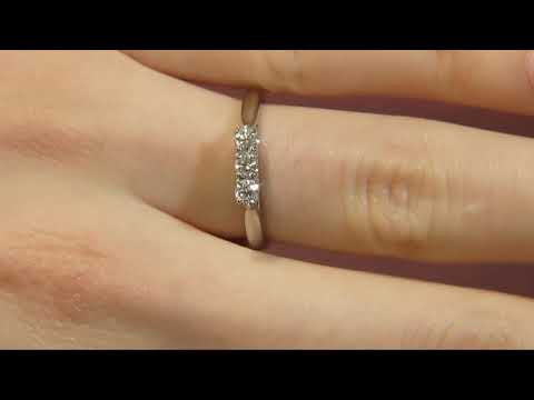 Trilogy Diamond Engagement Ring TR1026