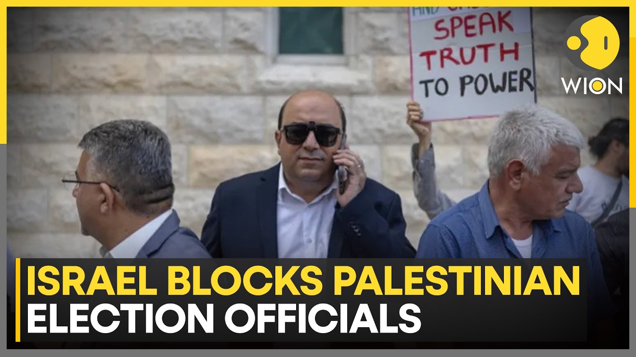 Israel-Gaza War: Israel Blocks Palestinian Election Officials | WION News