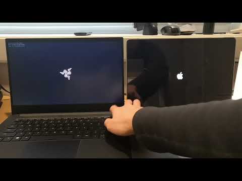 Razer Blade 14 2021 vs M1 MacBook Pro Boot Time