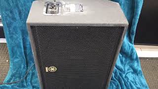 Video thumbnail for Testing Yamaha CM15V for Sale by Robert Rodriguez