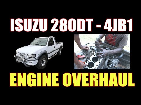 ISUZU 280DT 4JB1 - ENGINE OVERHAUL