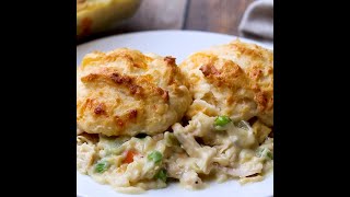 Creamy Country Chicken and Biscuits