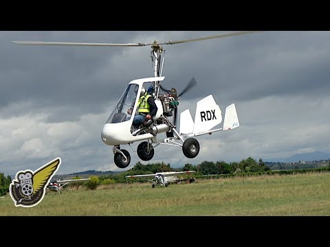 Buzzed by low-flying Sport Vortex M912 Gyroplane