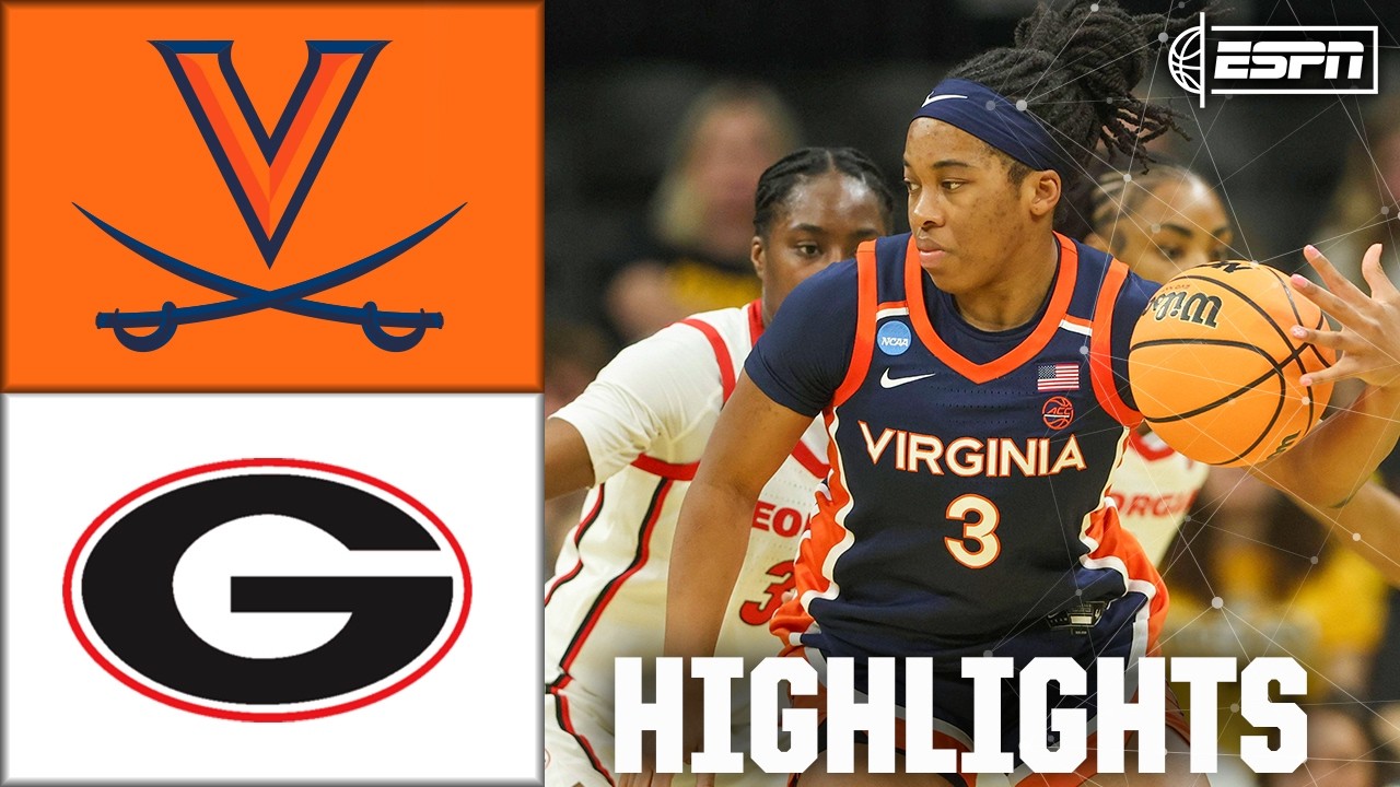 Round of 64: Virginia Cavaliers vs. Georgia Lady Bulldogs | Full Game Highlights | NCAA Tournament