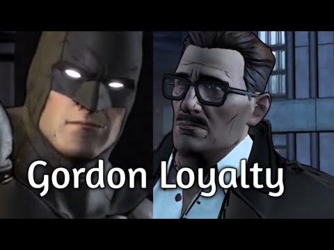 Batman S1 Gordon Loyalty scenes (Wholesome)