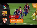 SUPERSNEL ANTWOORD OP TEGENGOAL! ??? | Barcelona vs Sevilla | La Liga 2020/21 | Samenvatting