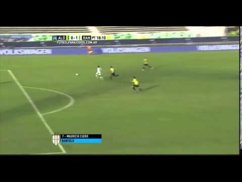 Gol de Mauricio Cuero Aldosivi 0-1 Banfield