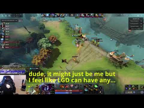 Sumails thought on PSG.LGD ame and nothingtosay