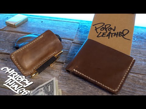 Popov Leather: Some of the BEST full grain leather EDC products in the game!