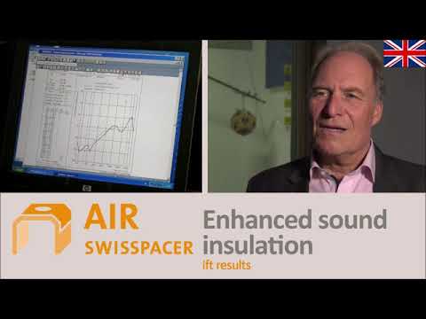 Swisspacer AIR - Enhanced sound insulation