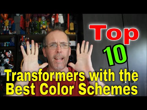GotBot Counts Down: Top 10 Transformers with the Best Color Schemes