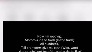 RICH THE KID SAVE THAT LYRIC VIDEO