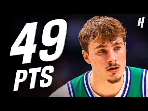 COOPER FLAGG GOES CRAZY 😱 49 PTS vs Hornets