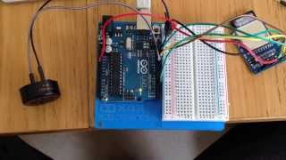 Arduino with SD card playing Doctor Who theme (WAV audio)
