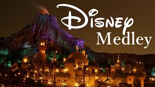 【オルゴール】ディズニーメドレー 作業用BGM(ディズニーファン） Disney Medley Music Box