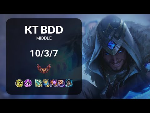 KT Bdd Sylas vs Neeko MIDDLE - KR GRANDMASTER Patch 15.8