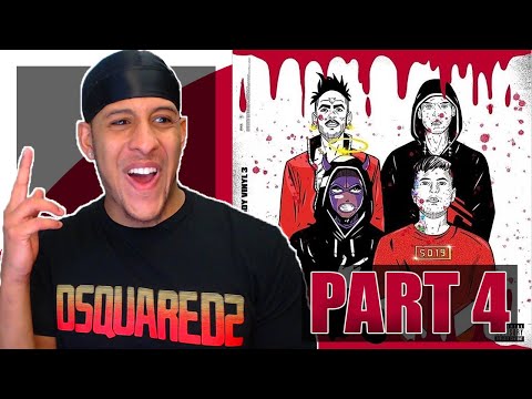 BRITISH REACTION TO BLOODY VINYL WITH | SLAIT - THA SUPREME - LOW KIDD - YOUNG MILES PART 4